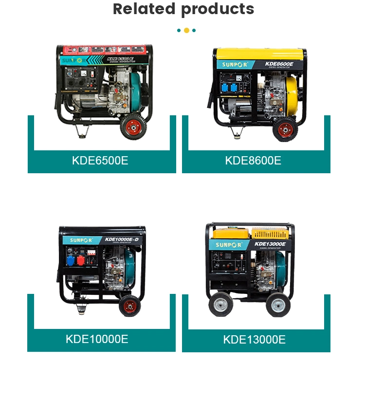 Powerful and Efficient 7kw Diesel Generator for Reliable Backup Power Solution