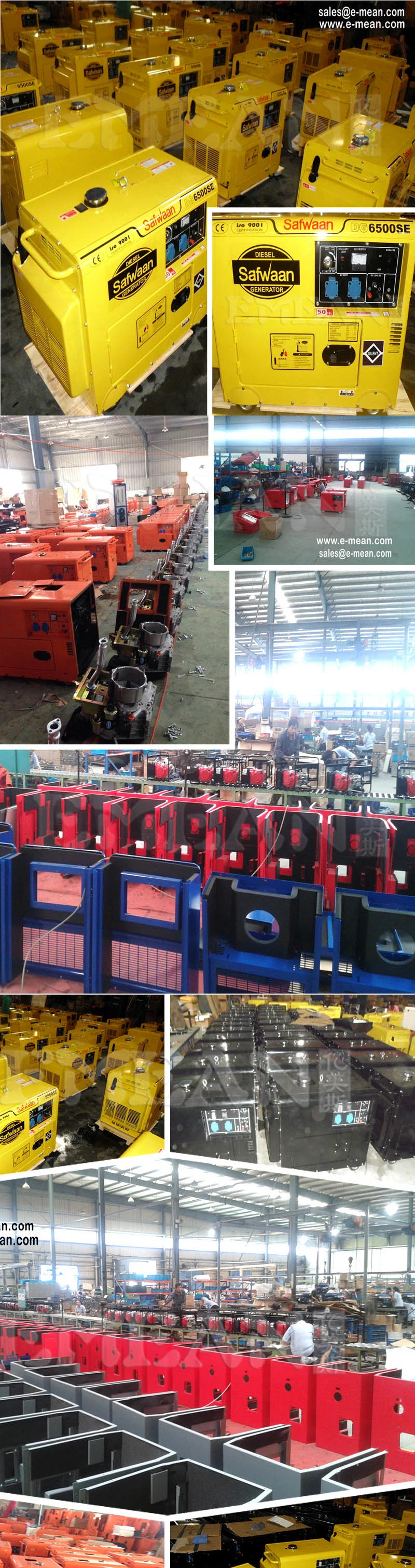 China Manufacture Fuelles 4kVA Silent Diesel Generator