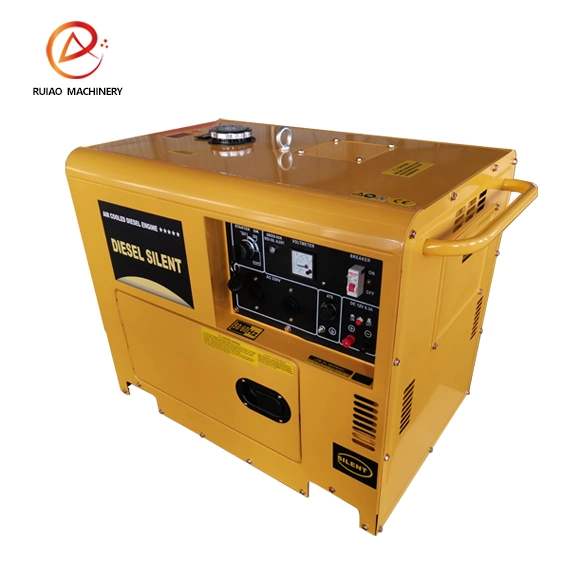 10kw 10kVA 10 kVA 12kVA 12kw 15 Kw 15kVA Portable Single Phase Three Phase 2 Cylinder Silent Diesel Generators Price