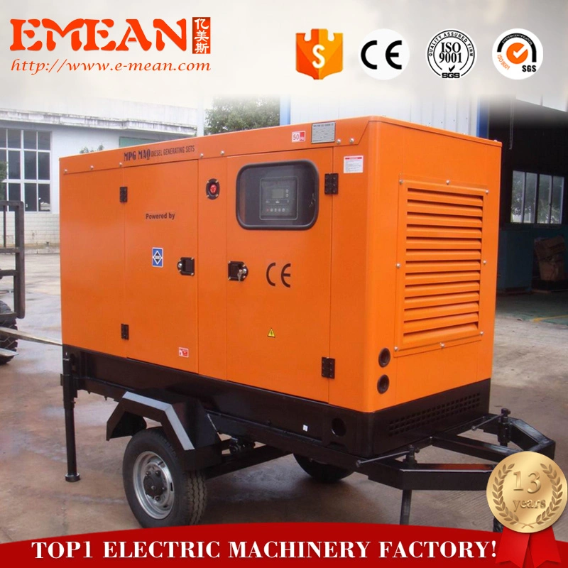 New! Trailer Type 30 kVA Diesel Generator with Ricardo Engine