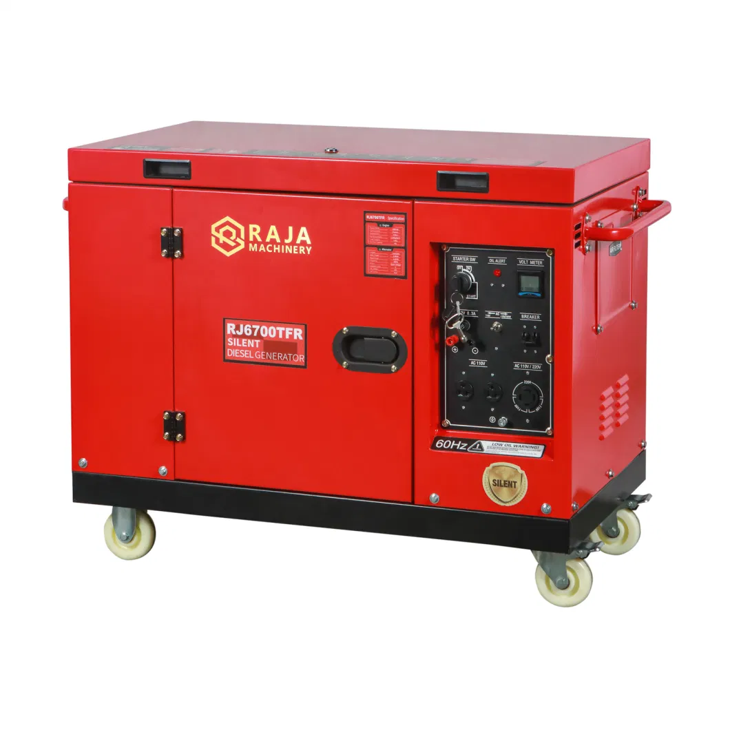 The Factory Sells Cheap 8.5HP 50HZ 5KVA 5KW 5000W Silent Diesel Generator