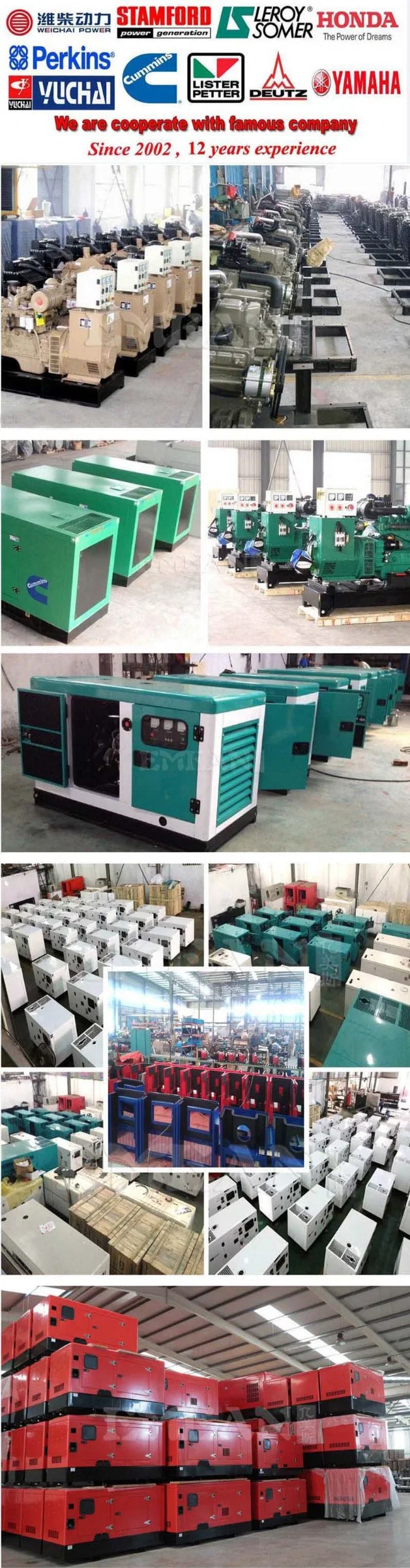 Backup Power 25kVA 25 kVA 20kw AC 3phase Silent Diesel Generator