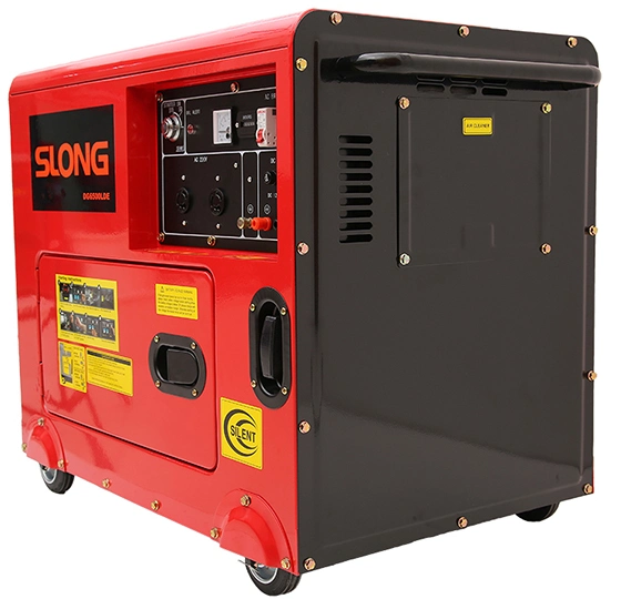 Slong 5kw Silent Diesel Generator Backup Power Generator