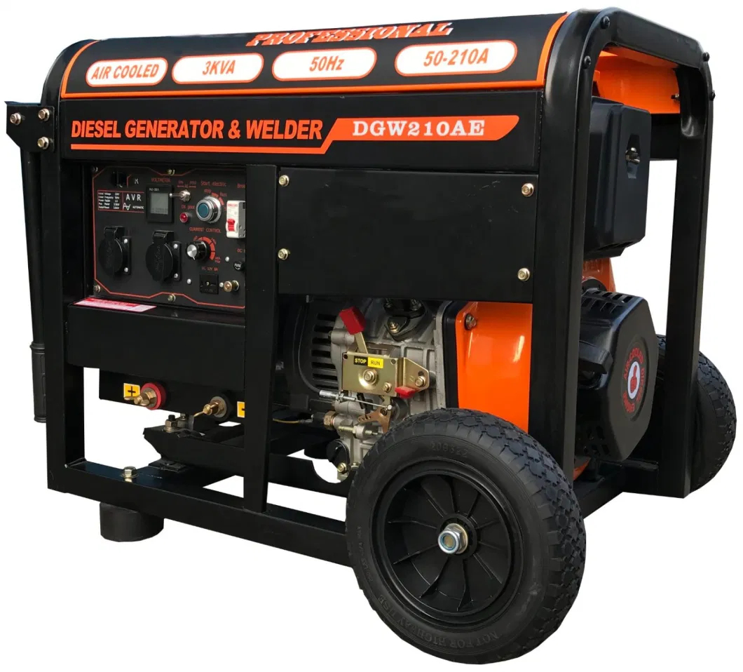 Slong Portable Diesel Welding Machine 3kw Diesel Welding Generator