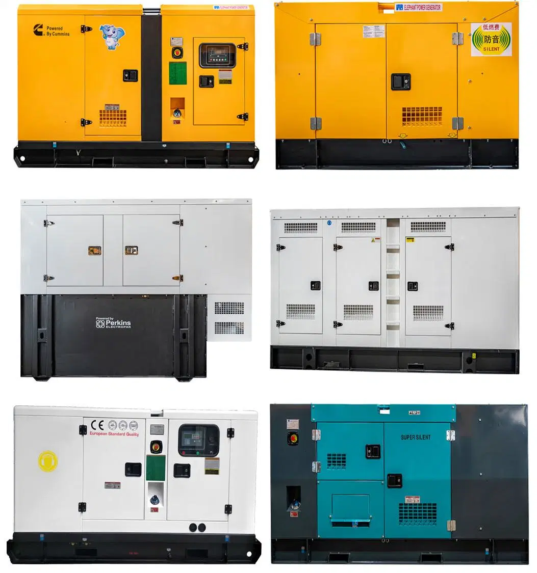 Chinese Brand 23kVA Super Silent Diesel Generator with Canopy Electric Power Diesel Generator Set for Home/School Use