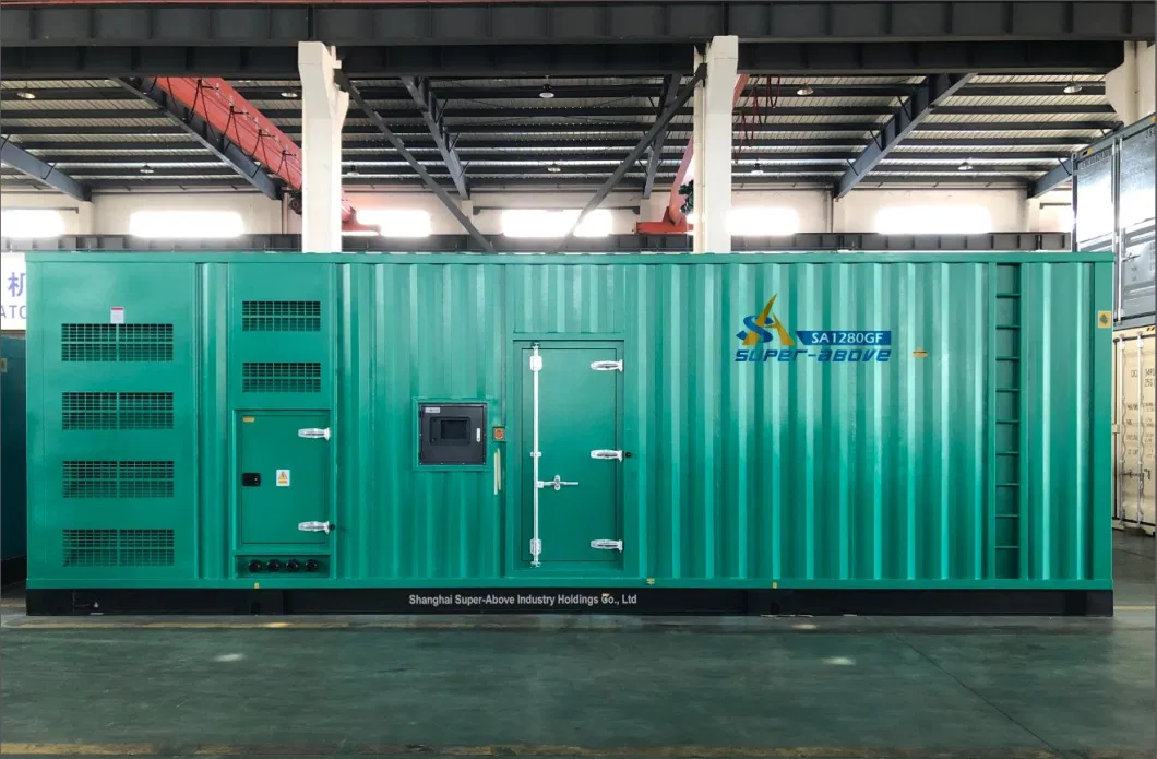 Super-Above 1200kw 1500kVA Diesel Generator with Cummins Engine Stamford Alternator