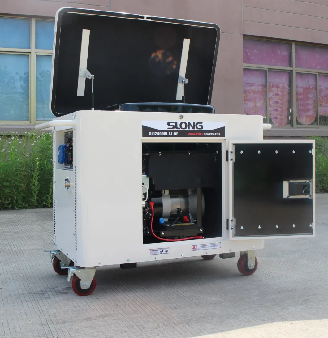 E. Slong Brand Silent 10 Kw Natural Gas Generator