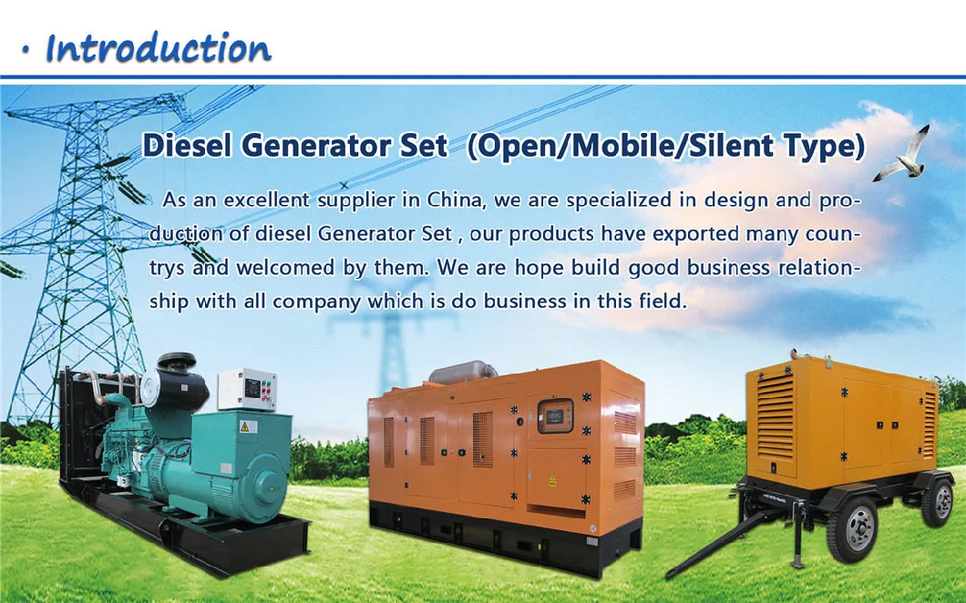 Industrial Use Price of 350 Kw Diesel Power Generator