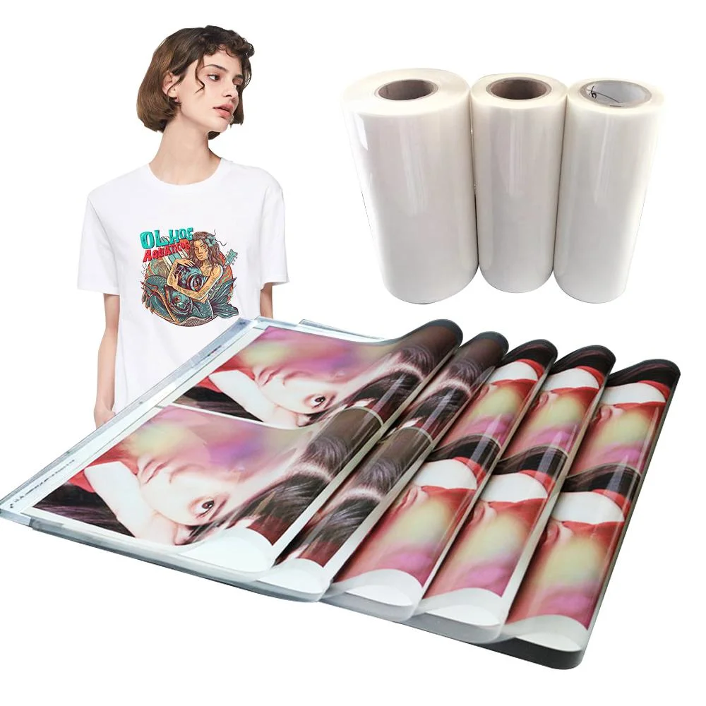 Factory Direct Sale 30cmx100m 60cmx100m Dtf Printing Machine Ink Printable Roll-to-Roll Dtf Transfer Film
