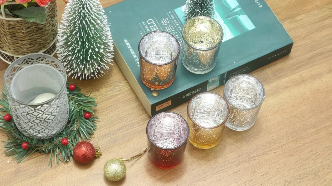 Ready Stock Votive Tea Light Candle Holder, Suitable for Wedding Centerpieces and Party Decorations, Table 100ml