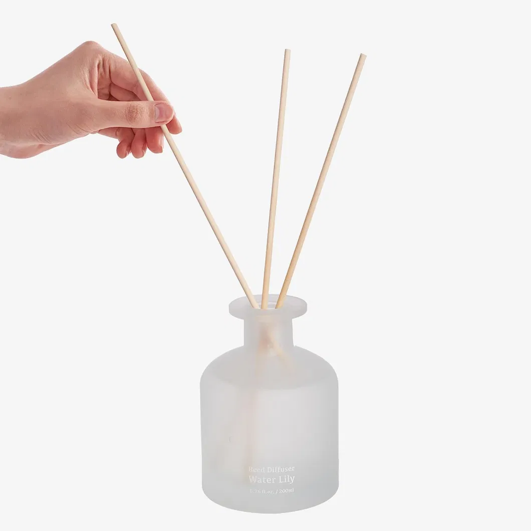 Home Scent Diffuser 150ml Empty Cylinder Reed Diffuser Bottle Luxury Room Fragrance Package