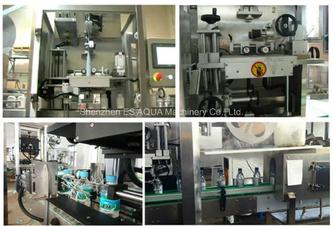 Automatic Double Head Heat PVC Shrink Sleeve Labeling Machine