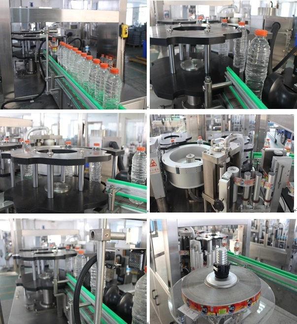 Automatic Rotary OPP Sticker Roll Hot Melt Glue Labeling Machine Line