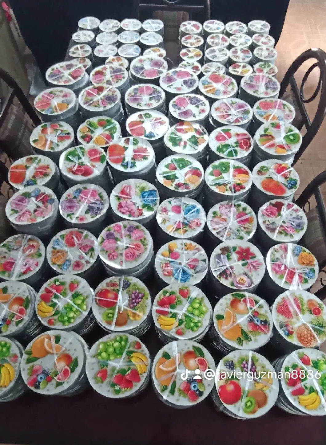 Factory Price Cheapest in Mold Label for Plastic Plate 150mm 180mm 200mm