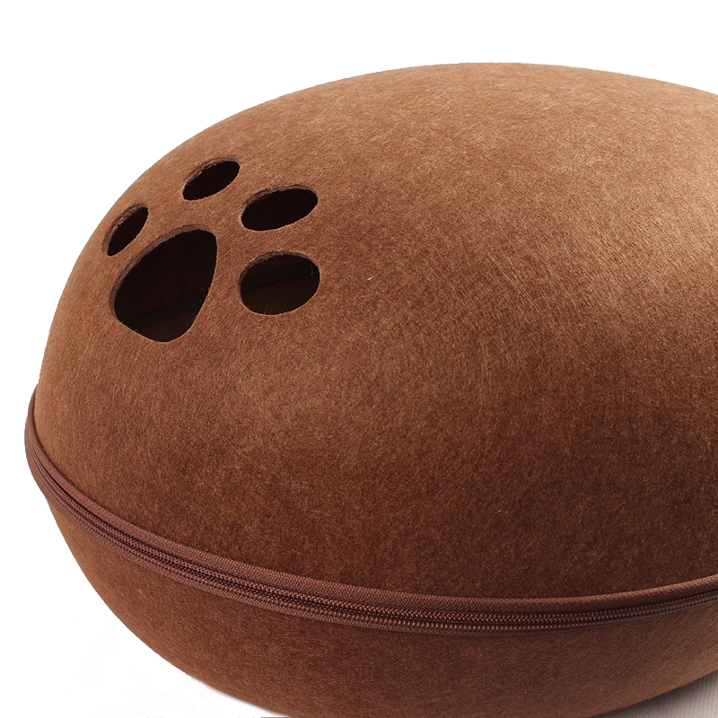 Thermoforming Mold Felt off The Ground Felt Cat Basket Pet Bed with Window