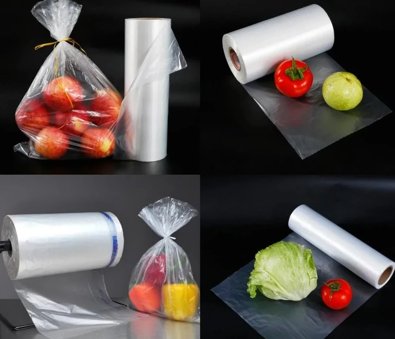 Vegetable Bread Durable Food Storage Rolling Bags