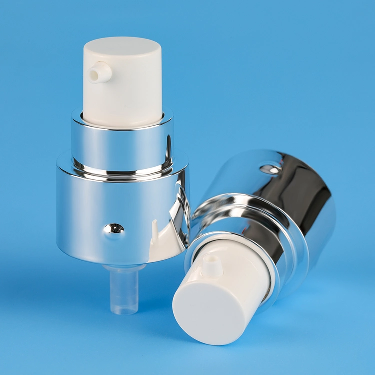 24/410 UV Pump Plastic Ribbed Lock-up Cream Pump Treatment Pump