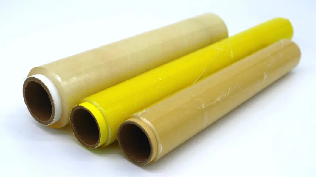 Food Wrapping PVC Stretch Food Grade Cling Film Jumbo Roll