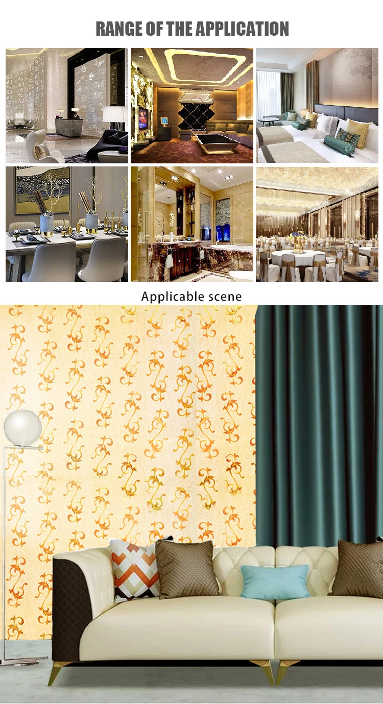 Akadeco Quality Assurance Mould Proof Luxury Wallpaper Glitter Film