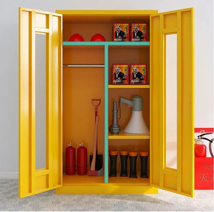 Full Height Steel Material Kd Emergency Preparedness Cabinet