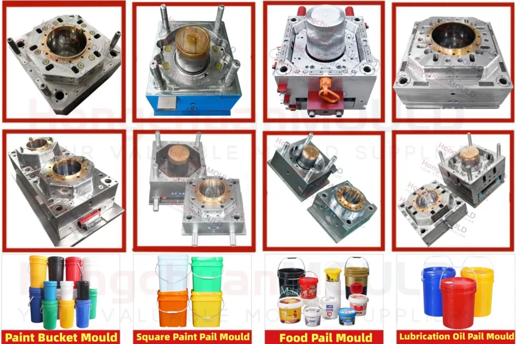 China Durable Bucket Injection Mold Plastic Water Tub Mould Manufacturer