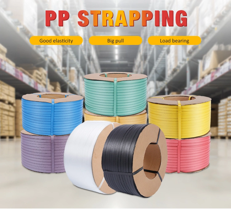 PP Poly Strap with Buckles 1/2&quot; Different Color Buckles Precut Polypropylene Straps