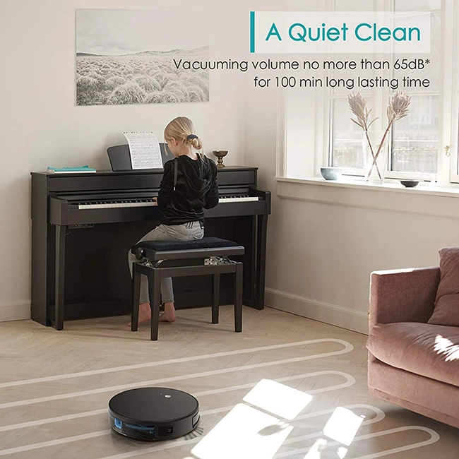 Wi-Fi Connected Robot Vacuum &ndash; Now Clean by Room with Smart Mapping Works with Alexa Ideal for Pet Hair Carpets &amp; Hard Floors