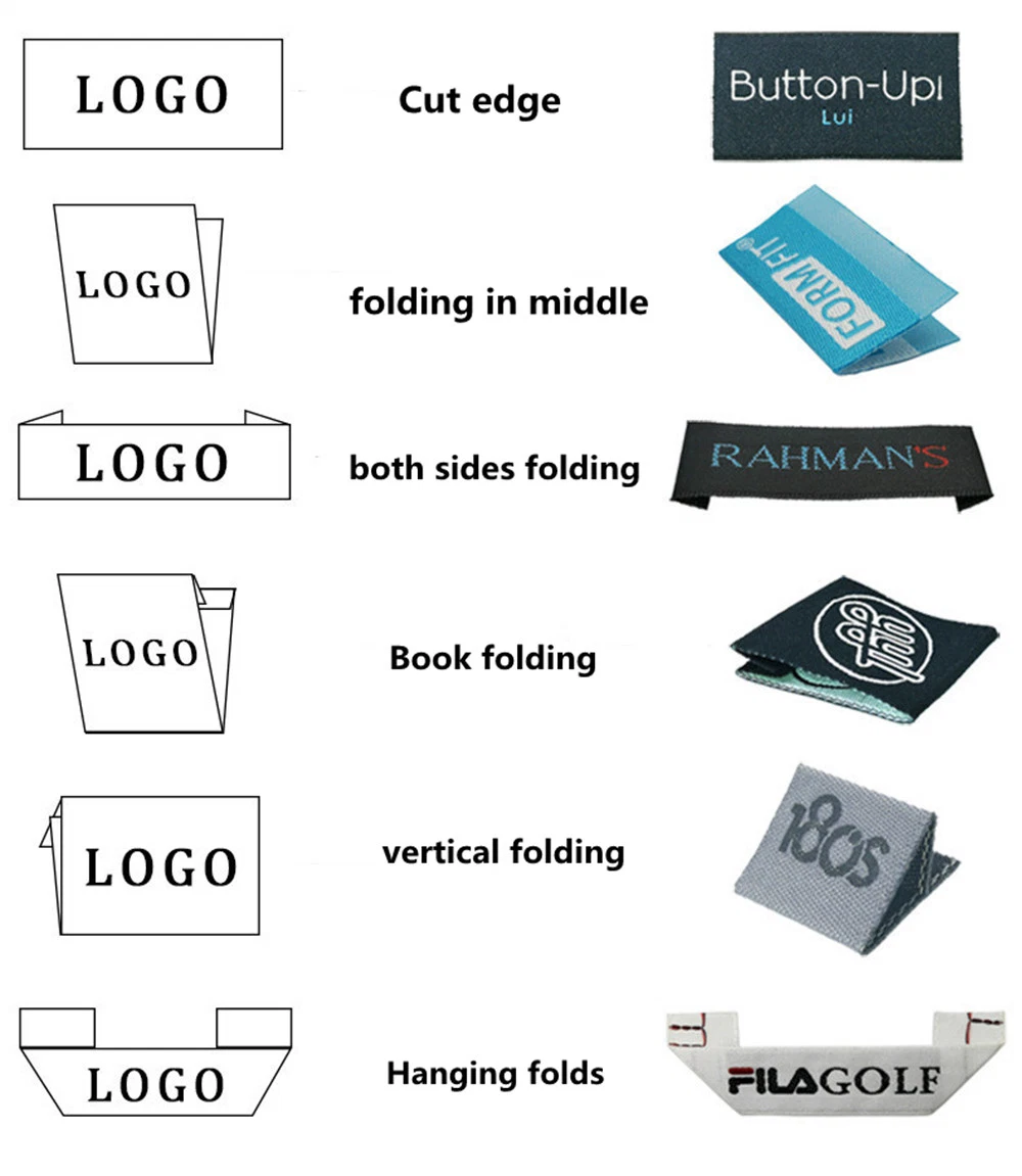 Custom Logo for Clothing Weaving and Labeling
