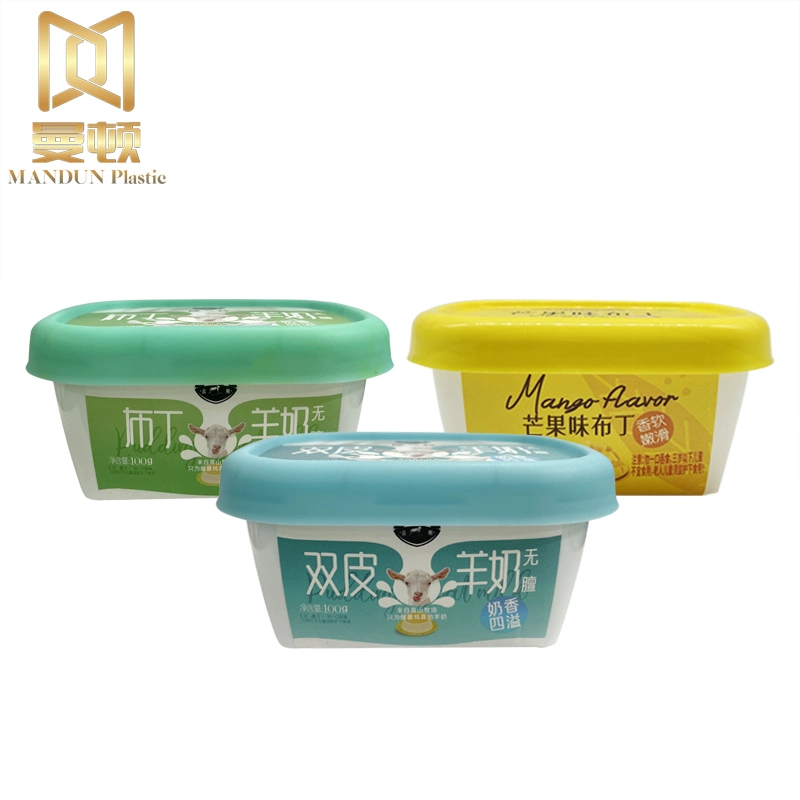 Plastic Iml Food Ice Cream Box Cheese Cup PP Container Packaging