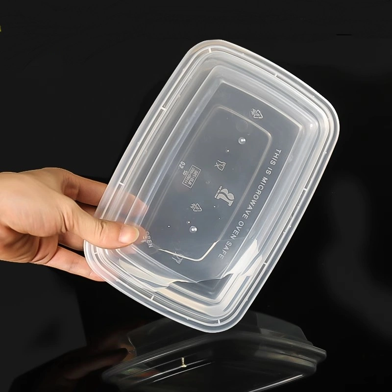 Factory Supplier Food Take out Packaging Disposable Plastic Prepared Food Container