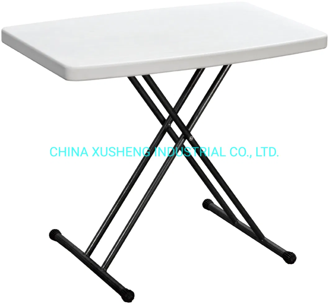 Outdoor Furniture Blowing Mold Foldable HDPE Table for Garden