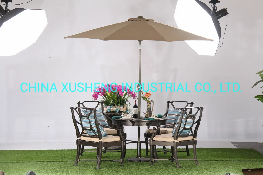 Cast Aluminum Furniture Outdoor Table Garden Furniture Dining Table