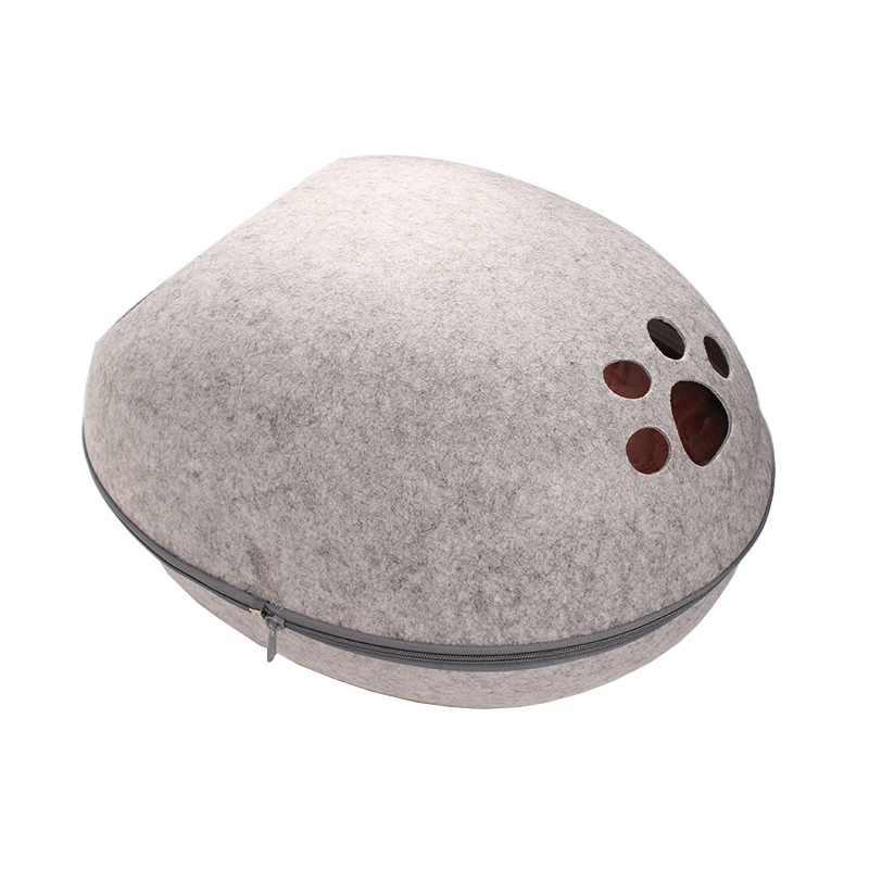 Thermoforming Mold Felt off The Ground Felt Cat Basket Pet Bed with Window