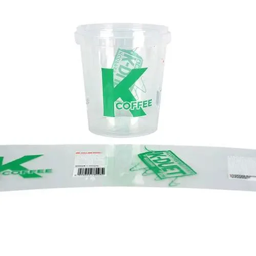 Custom in Mould Printing Iml Plastic Printing Label for Cup
