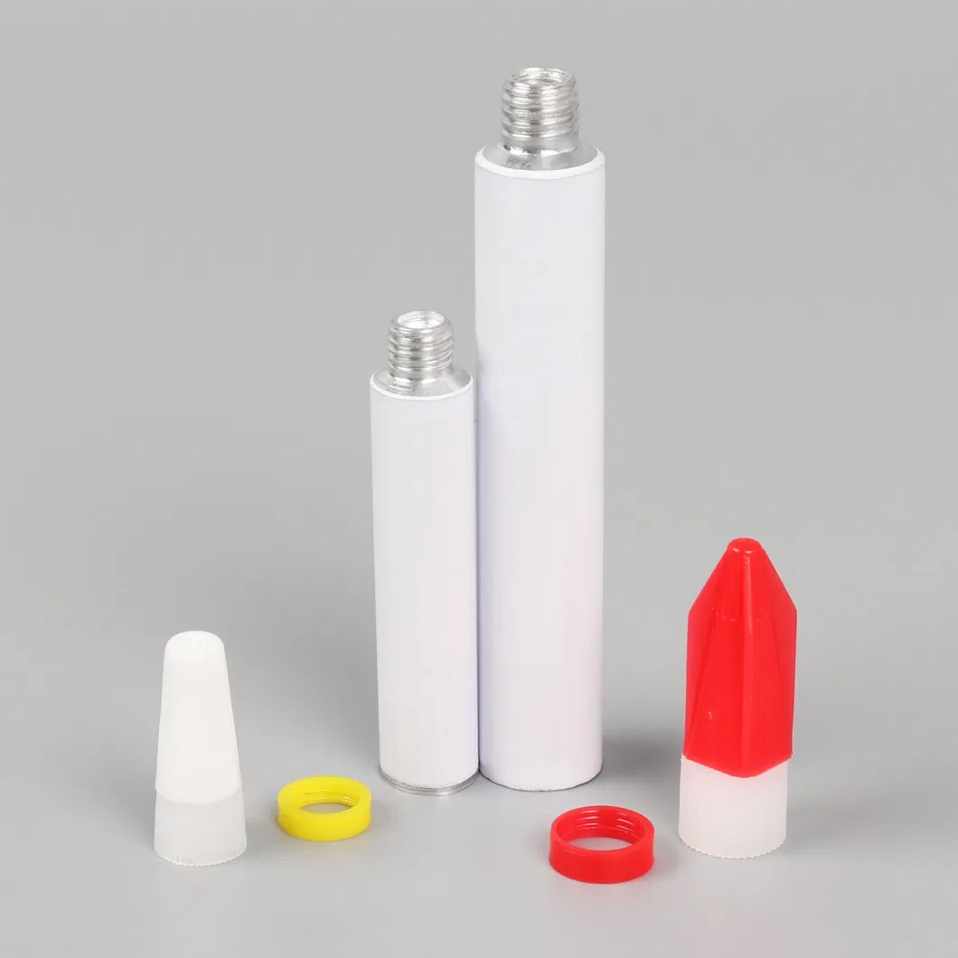 Empty Adhesive Packing Collapsible Aluminum Tube for Glue