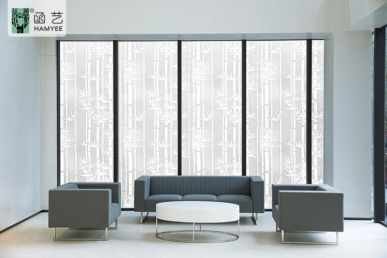 Window Film Frosted Privacy Glass Self Adhesive Window Stickers Small Decorative Window Stickers