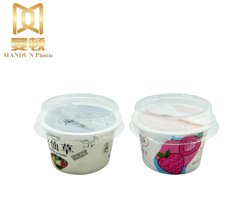 70ml Custom Food Grade PP Plastic Iml Packaging Cup for Sauce