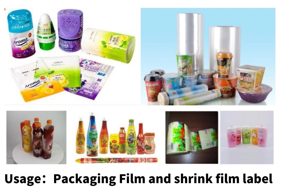 PVC Heat Shrink Wrap High Shrinkage for Labels and Plastic Packaging Wrapping