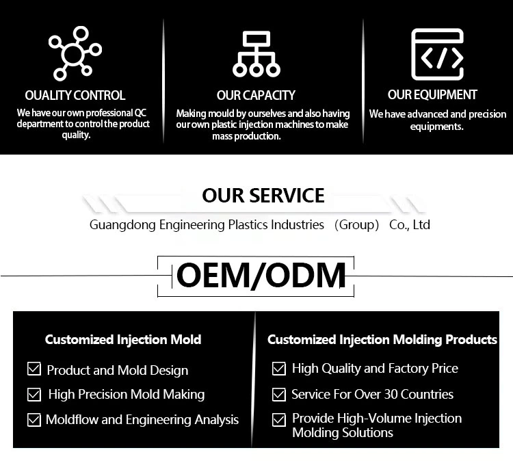 Manufacturer Make Plastic Injection Mold Plastic Parts Inject Molding