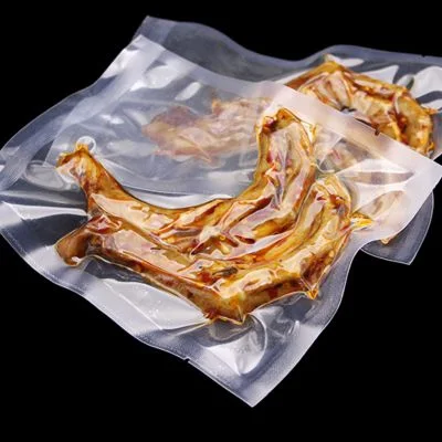 High Quality Nylon Composite Clear Frozen Food Preservation Vacuum Food Packaging Bag