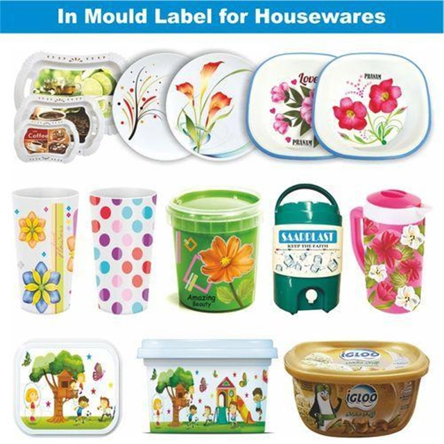 Iml Labeling Cartoon in Mould Label for Contact Lens Case