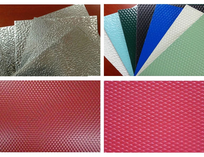Color Coated Embossed Aluminum Coils Aluminium Foil for ACP