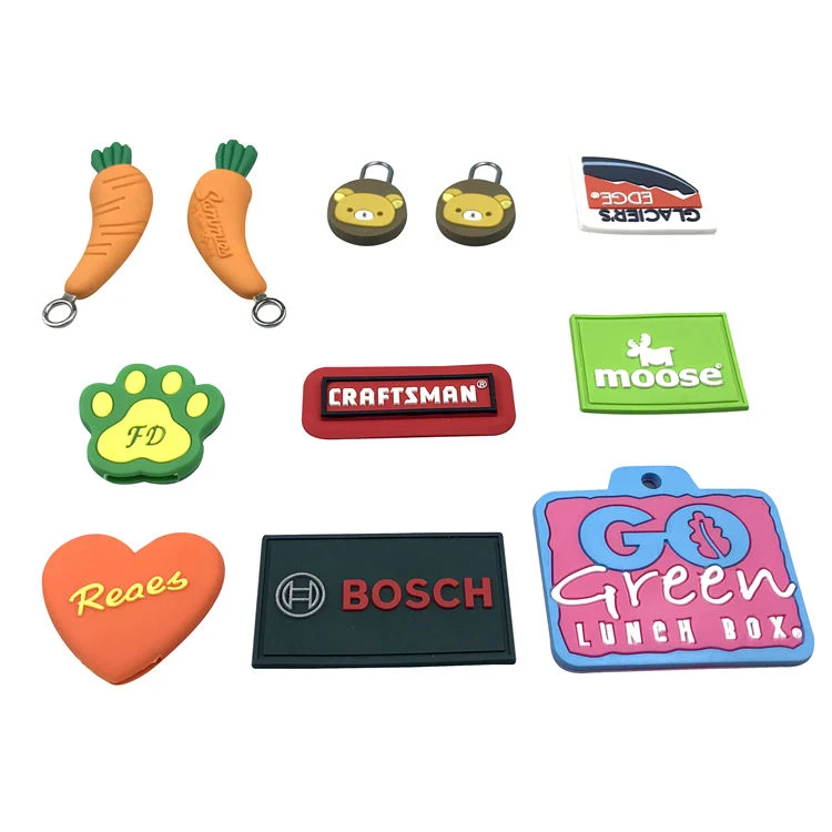 Silicone Label 3D Rubber Patches Manufacturer