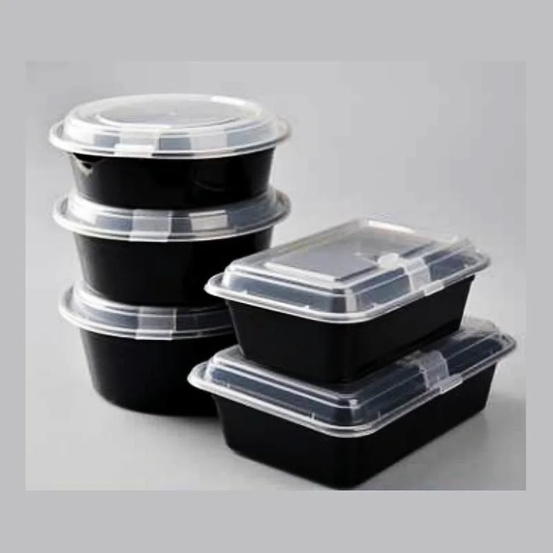 Factory Supplier Food Take out Packaging Disposable Plastic Prepared Food Container