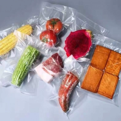 Heat Sealed Chamber Pouch Clear Plastic Frozen Vacuum Bag for Fresh Meat