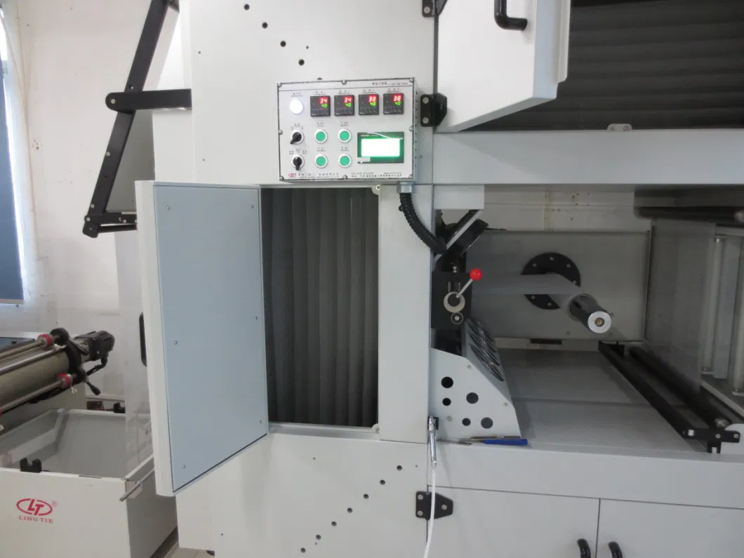 Full Automatic Ce Certificate Silk Screen Labeling Printer for Roll Material Printing