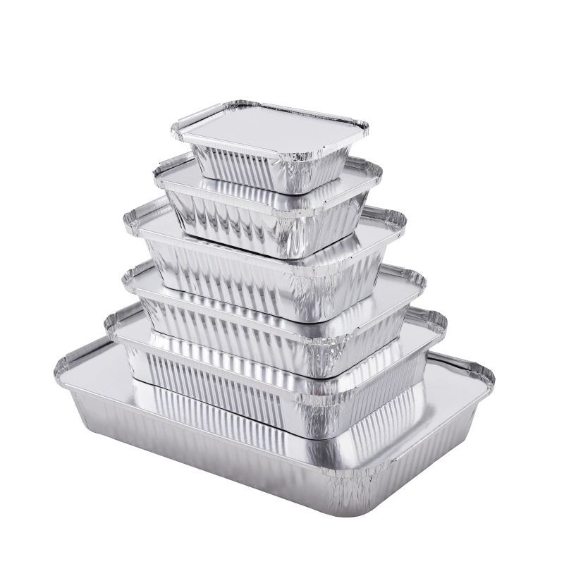 Disposable Aluminum Cup Baking Cheese Tray Foil Container Package Cake