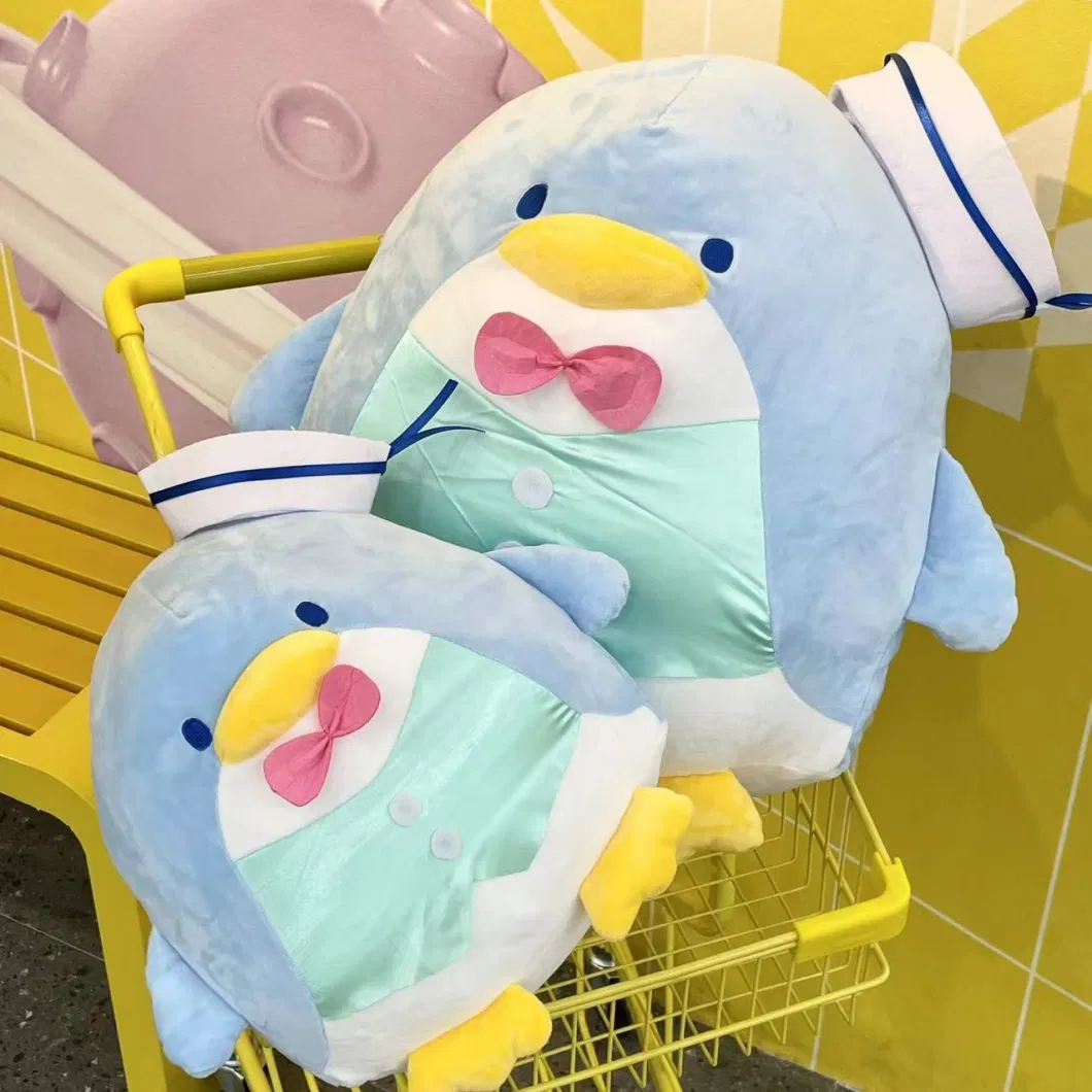 Cartoon Plushies Penguin Stuffed Animals Soft Plush Pillow Doll Toy Gift Decoration