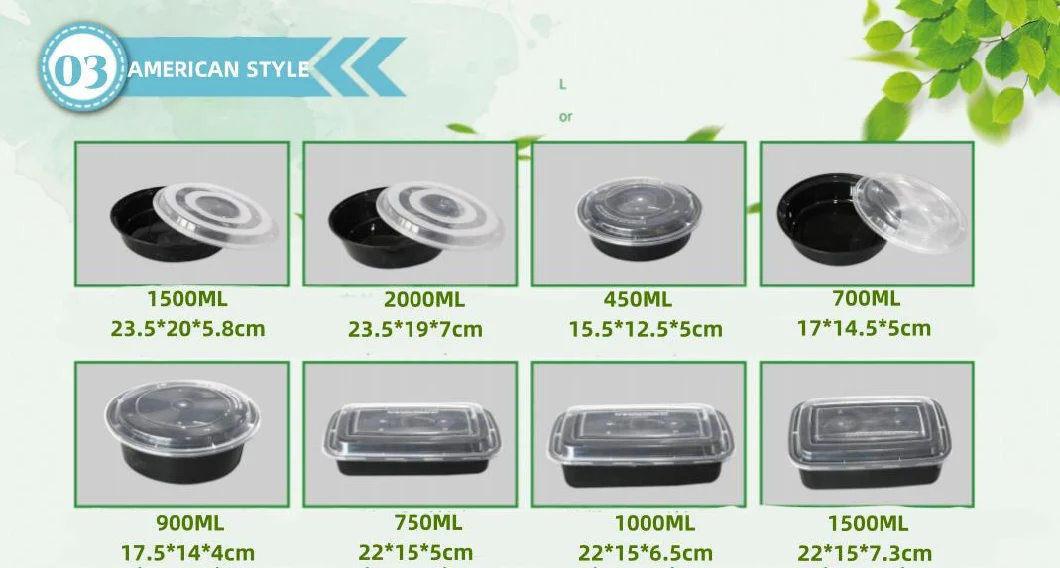 Biodegradable Easy Food-Grade Packaging and Storage Solution PP Container