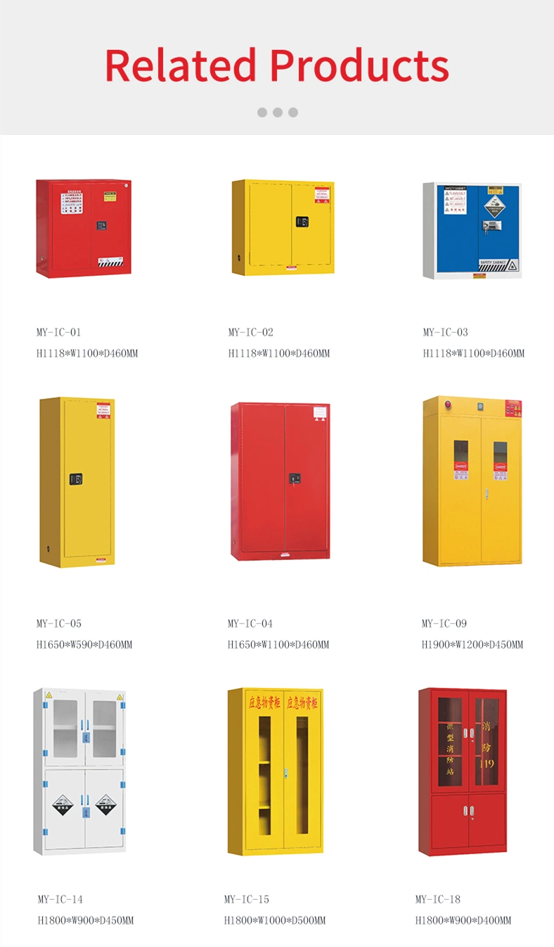 Full Height Steel Material Kd Emergency Preparedness Cabinet